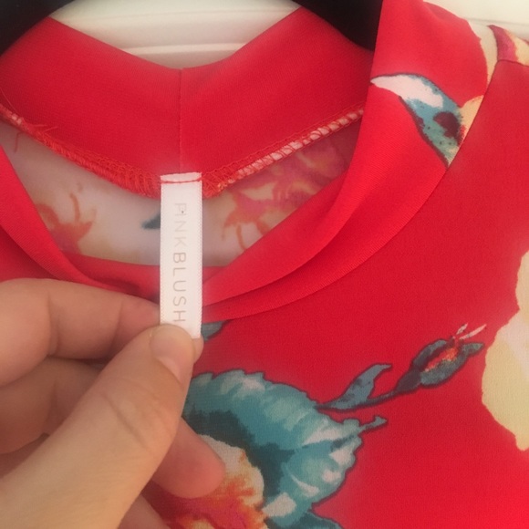 Pink Blush high neck dress - Picture 2 of 2